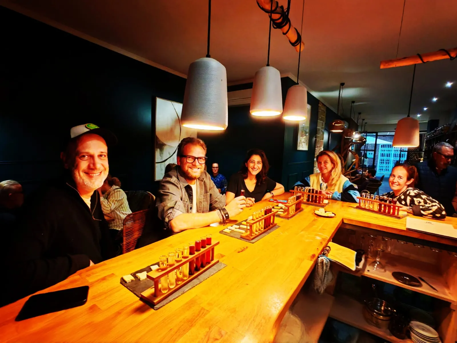 Comptoir de dégustation