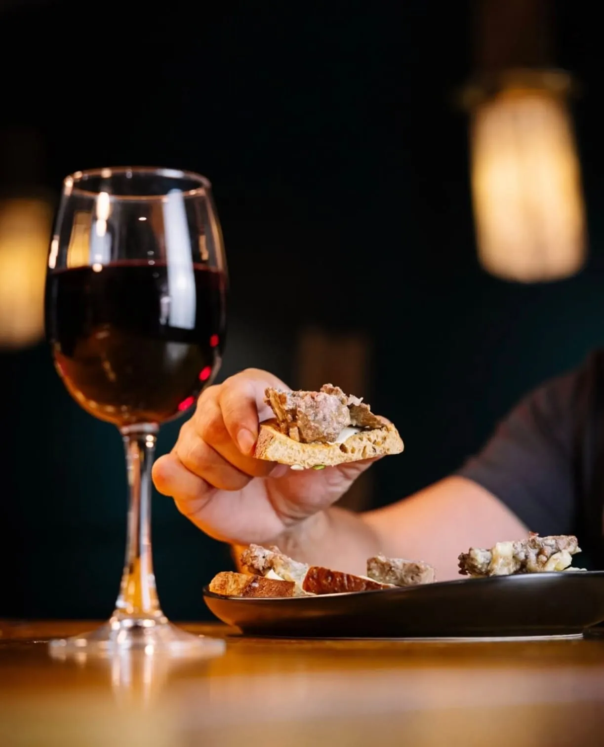 Toast de pâté artisanal