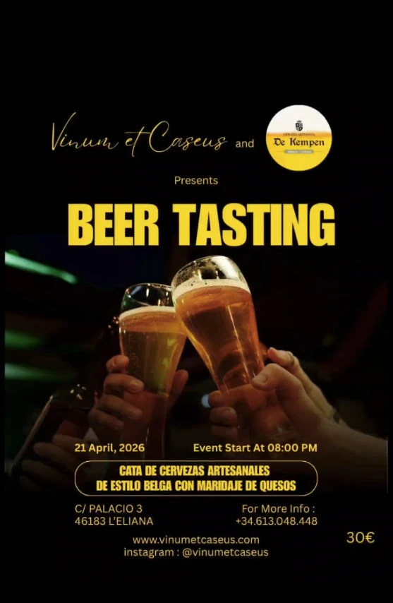 🍺 Craft Beer Tasting – Belgian Style